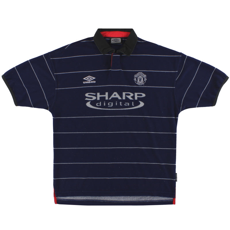 1999-00 Manchester United Umbro Away Shirt XXL