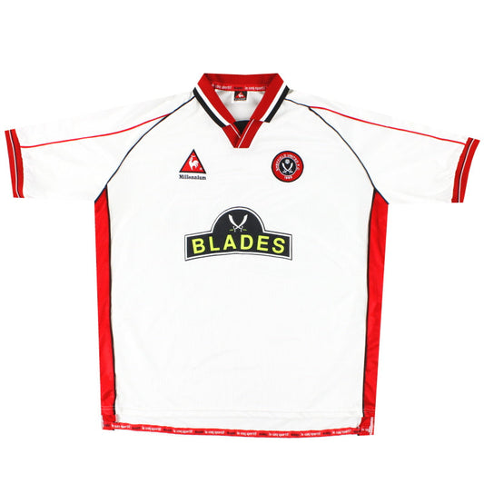1999-00 Sheffield United Le Coq Sportif Away Shirt XXL