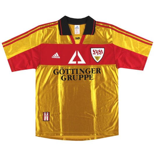 1999-00 Stuttgart adidas Third Shirt S