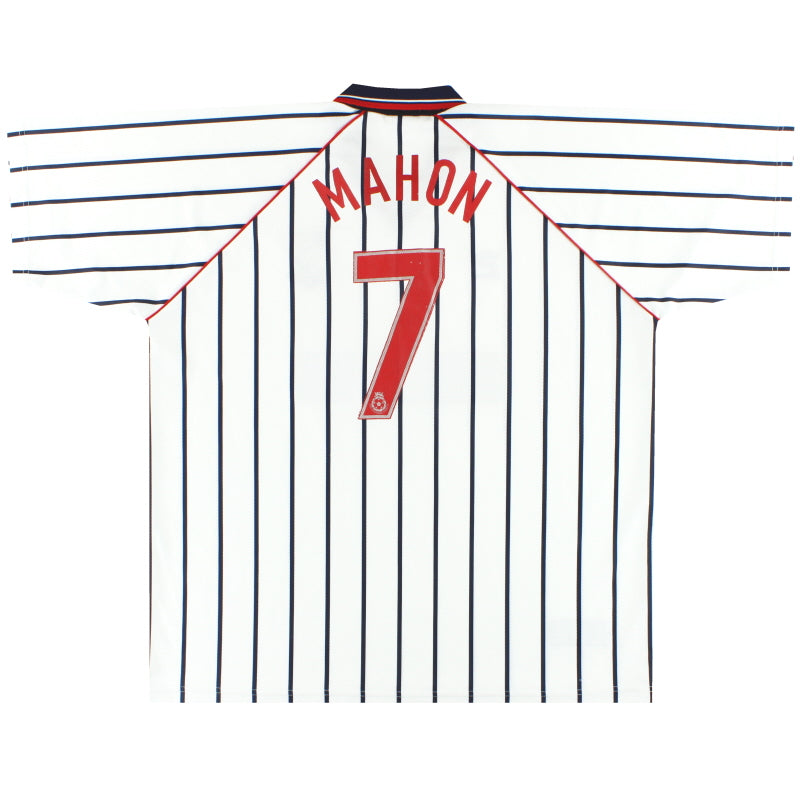 1999-00 Tranmere Rovers Patrick Home Shirt Mahon #7 XXL