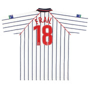 1999-00 Tranmere Rovers Patrick Match Issue Home Shirt Frail #18 XL