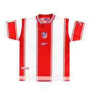 1999-00 Atletico Madrid Reebok Home Shirt L