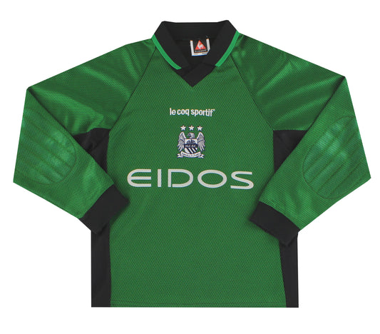 1999-00 Manchester City Le Coq Sportif Goalkeeper Shirt Y