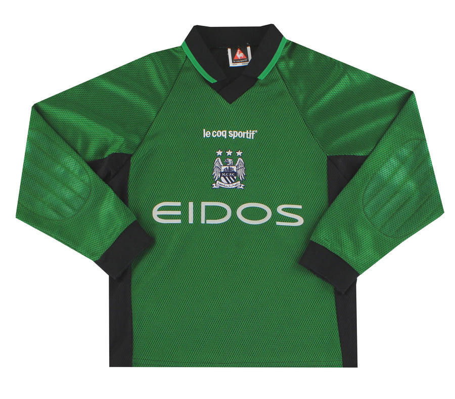 1999-00 Manchester City Le Coq Sportif Goalkeeper Shirt Y