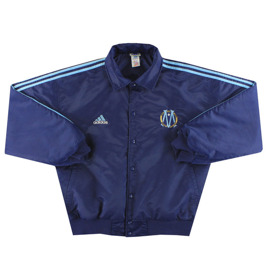 1999-00 Marseille adidas Bomber Jacket XL