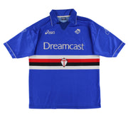 1999-00 Sampdoria Asics Home Shirt Ficini #21 XXL