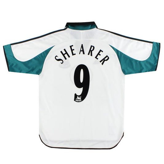 1999-00 Newcastle adidas Away Shirt Shearer #9 *As New* L