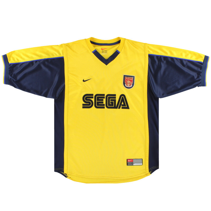1999-01 Arsenal Nike Away Shirt L / Very good / Large