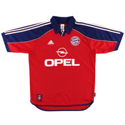 1999-01 Bayern Munich Home Shirt Sergio #13 M
