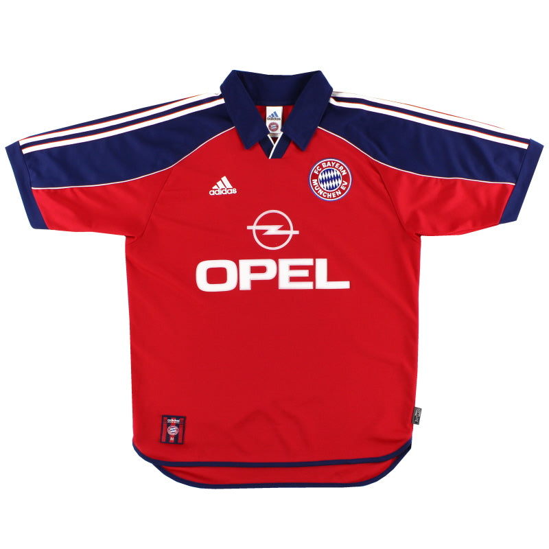 1999-01 Bayern Munich Home Shirt Sergio #13 M