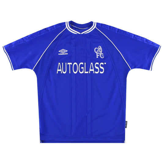 1999-01 Chelsea Umbro Home Shirt *Mint* M