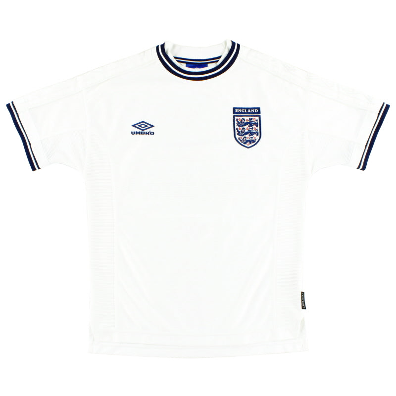 1999-01 England Umbro Home Shirt Y