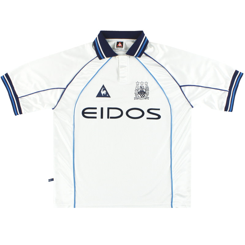 1999-01 Manchester City Le Coq Sportif Away Shirt L