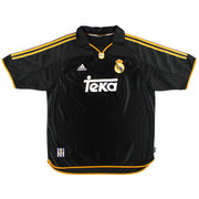 1999-01 Real Madrid adidas Away Shirt L