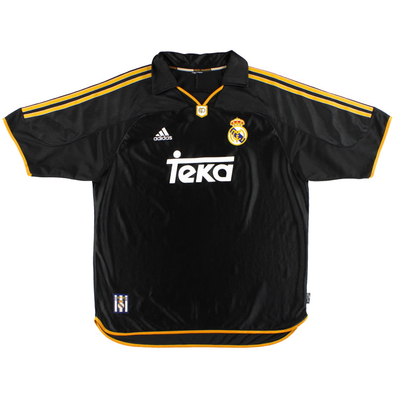 1999-01 Real Madrid adidas Away Shirt L