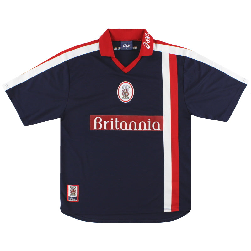 1999-01 Stoke City Asics Away Shirt L
