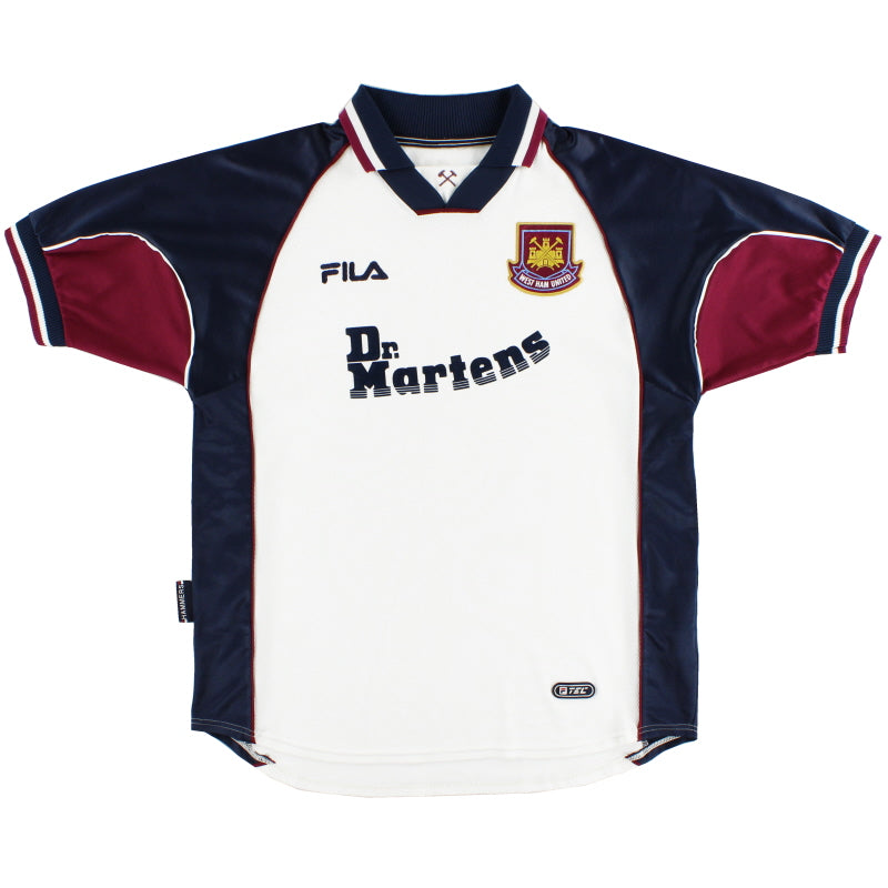 1999-01 West Ham Fila Away Shirt XL