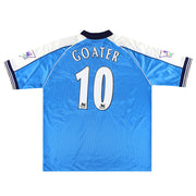 1999-01 Manchester City Le Coq Sportif Home Shirt Goater #10 XL