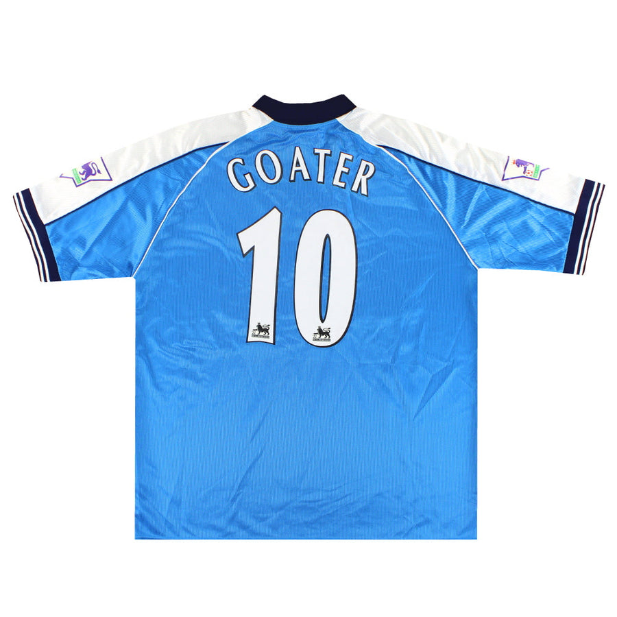 1999-01 Manchester City Le Coq Sportif Home Shirt Goater #10 XL