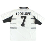 1999-01 Fulham adidas Home Shirt Trollope #7 XXL