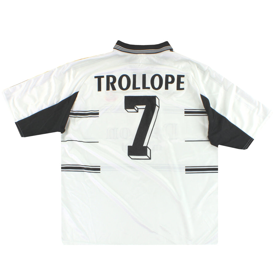 1999-01 Fulham adidas Home Shirt Trollope #7 XXL