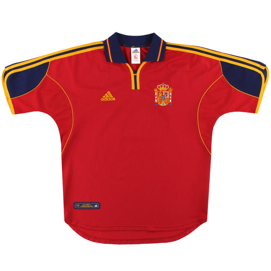 1999-02 Spain adidas Home Shirt S