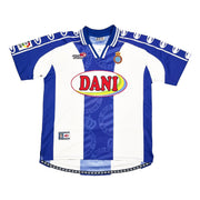 1999/00 Espanyol Corino #6 *Match Issue* Home Shirt (L) John Smith