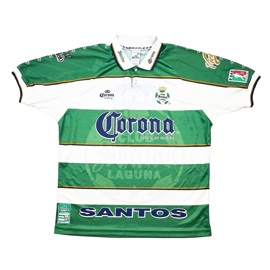 1999/00 Santos Laguna Home Shirt (XL) Corona Sport