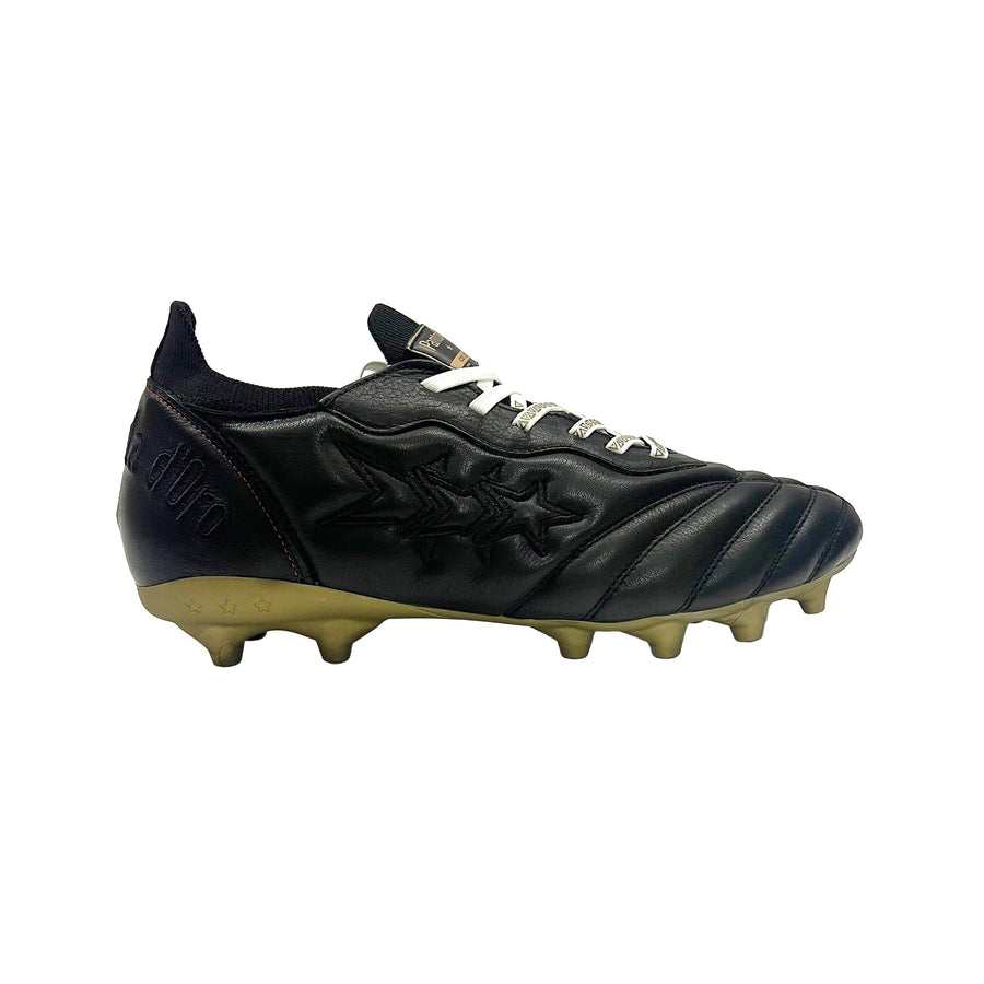 Pantofola d'Oro Superstar Icona FG/AG (Made in Italy) Football Boots - Black/Gold