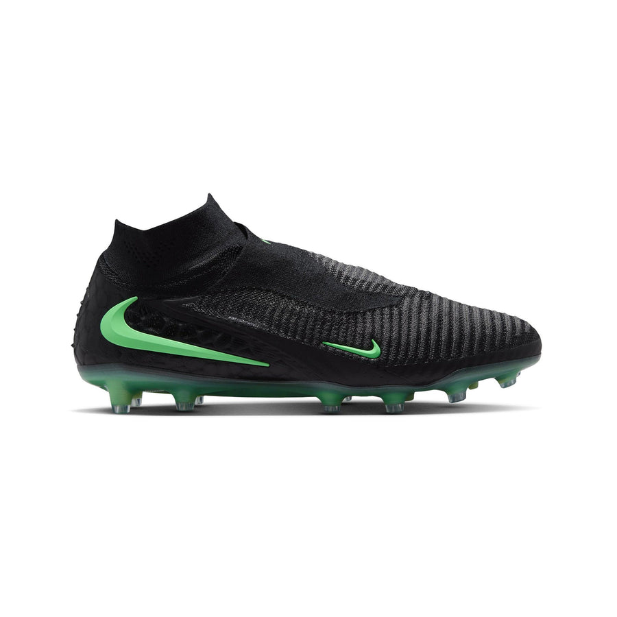Nike Phantom 6 High Elite AG Football Boots - Black/Illusion Green/Black