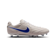Nike Tiempo Ligera Low Pro FG Football Boots - Chalk/Racer Blue/White