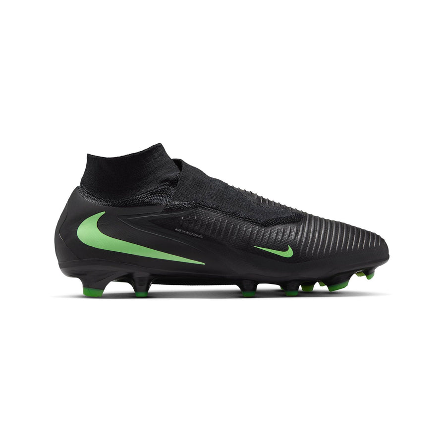 Nike Phantom 6 High Pro FG Football Boots - Black/Illusion Green/Black