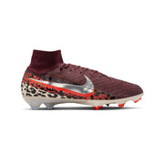 Nike Nike United Mercurial Superfly 10 Elite FG Football Boots - Burgundy Crush/Metallic Silver