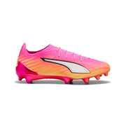 Puma Ultra 6 Ultimate FG Football Boots - Poison Pink/Puma Black/Sun Stream/Bright Aqua