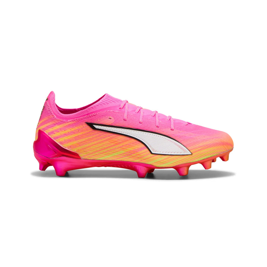 Puma Ultra 6 Ultimate FG Football Boots - Poison Pink/Puma Black/Sun Stream/Bright Aqua