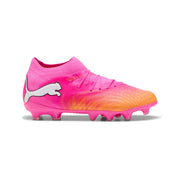 Puma Future 9 Pro FG/AG Jnr Football Boots - Poison Pink/Sun Stream/Bright Aqua