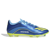 adidas F50 League Messi FG/MG Football Boots - Team Royal Blue/Solar Yellow/Semi Blue Burst