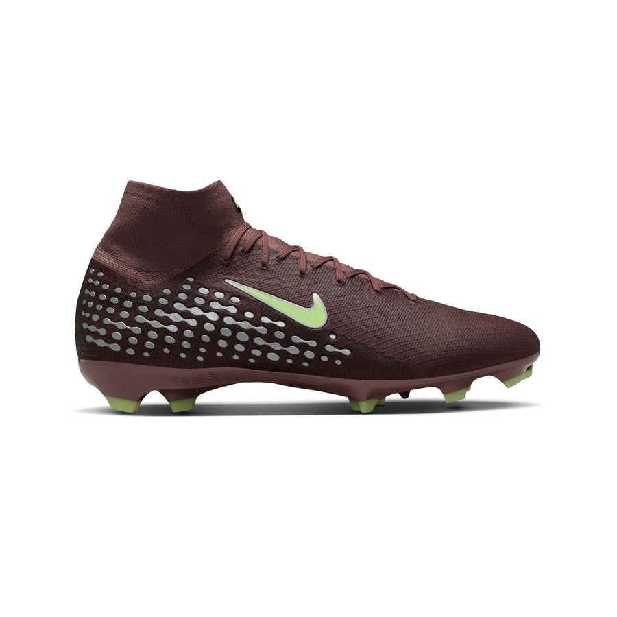 Nike Mercurial Zoom Superfly 10 Pro KM FG Football Boots - Plum Eclipse/Metallic Silver