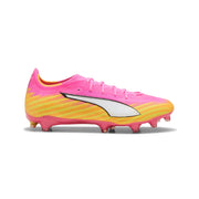 Puma Ultra 6 Pro FG/AG Football Boots - Poison Pink/Puma Black/Sun Stream/Bright Aqua