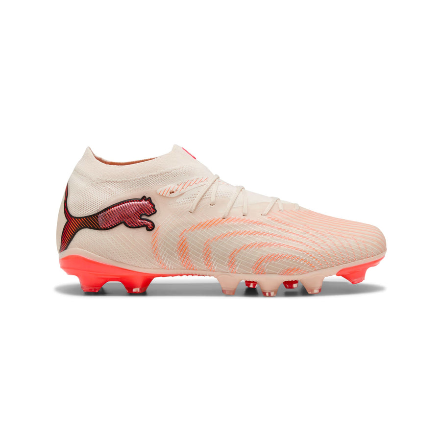 Puma Future 9 Pro FG/AG Football Boots - Sugared Almond/Puma White/Ultra Red/Puma Black