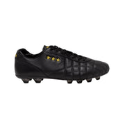 Pantofola d'Oro Del Duca FG/AG (Made in Italy) Football Boots - Black/Gold