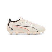 Puma King 20 Ultimate FG/AG Football Boots - Sugared Almond/Puma Black/Ultra Red