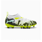 Puma Future 9 Match Creativity FG/AG Jnr Football Boots - Mint Jelly/Lux Lime/Puma White/Puma Black