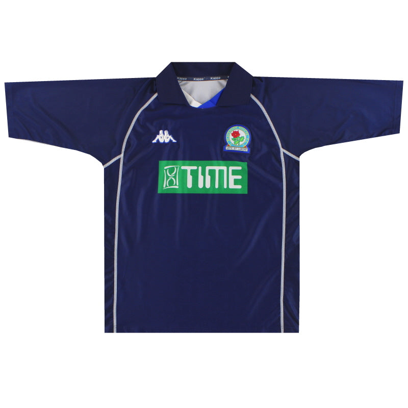 2000-01 Blackburn Kappa Away Shirt XL