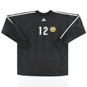 2000-01 Finland adidas Match Issue Goalkeeper Shirt #12 XL