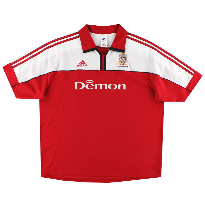 2000-01 Fulham adidas Away Shirt M