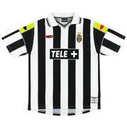 2000-01 Juventus Lotto Home Shirt L XL
