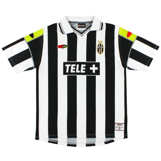 2000-01 Juventus Lotto Home Shirt L