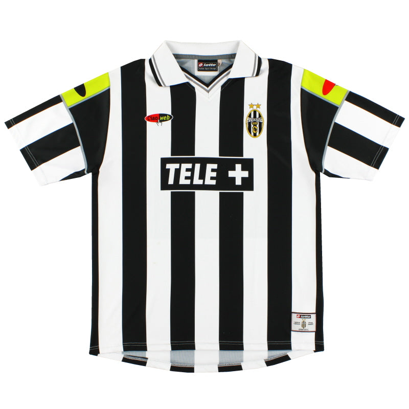 2000-01 Juventus Lotto Home Shirt L XL