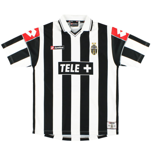 2000-01 Juventus Lotto Home Shirt M